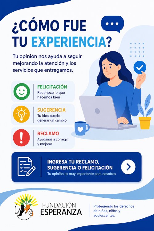 Felicitaciones, sugerencias y reclamos.